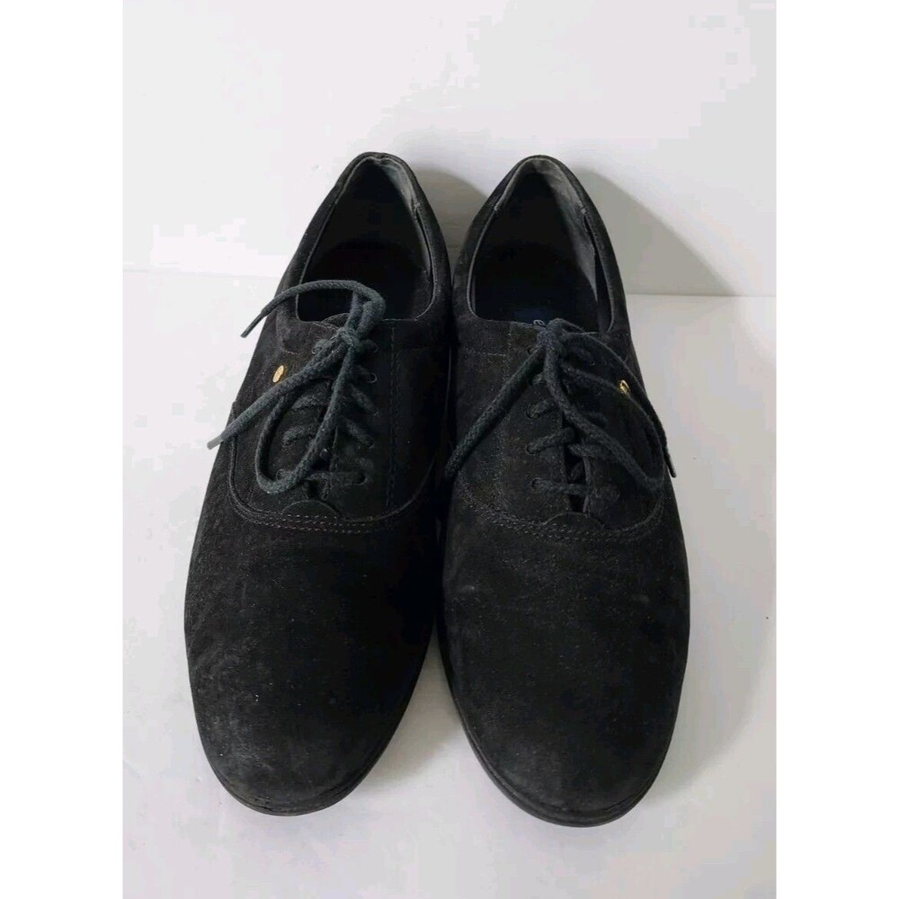 Easy Spirit Easyspirit Anti-Gravity Suede Nubuck Oxford Sz 8 B Black Shoes